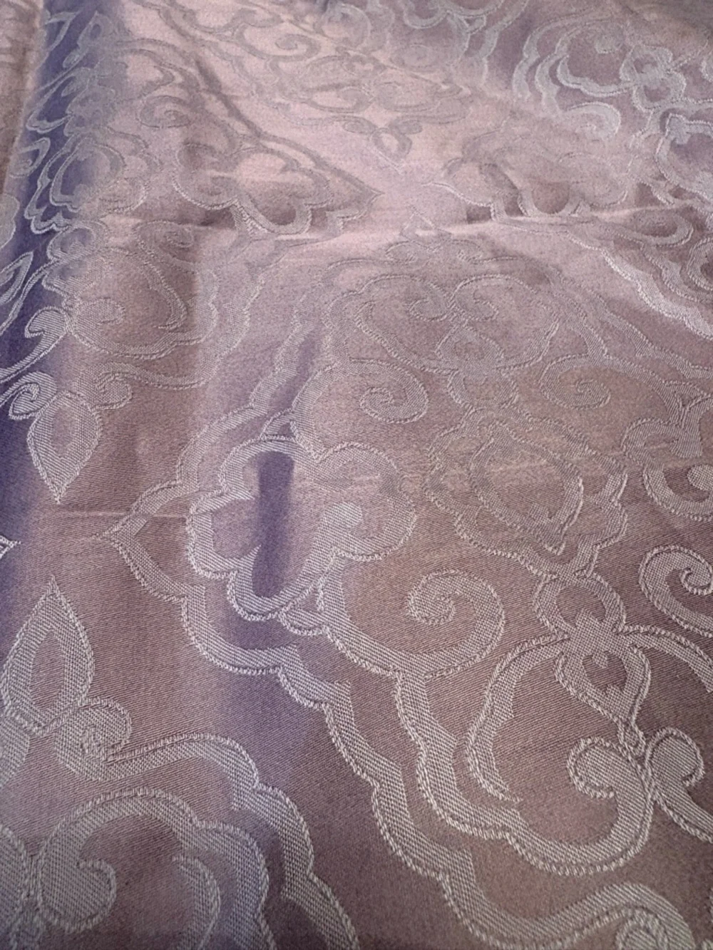 Yves Delorme Purple Esquise Pattern Euro Pillowsham